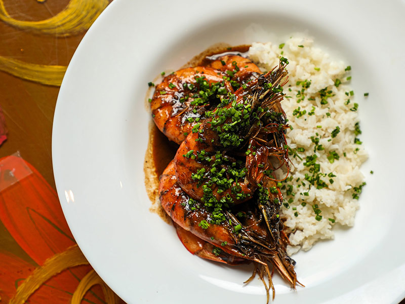 shrimp dish