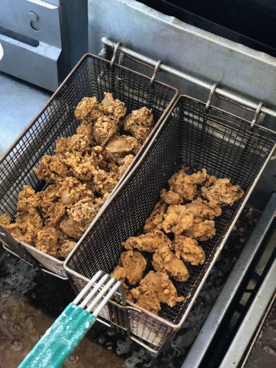Frying Oysters